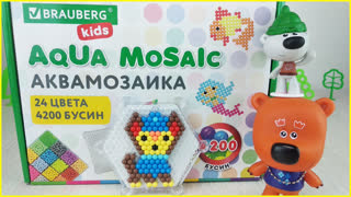 Кешу разбудил братик Тучки! Аквамозаика выручила 🐻 Ми-ми-мишки Мультики с игрушками для детей