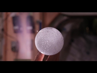 Что будет, если растворить шипучую таблетку в невесомости