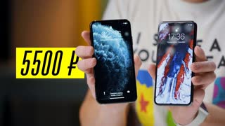 Китайский iPhone 11 Pro за 5500! Сравнение с настоящим!